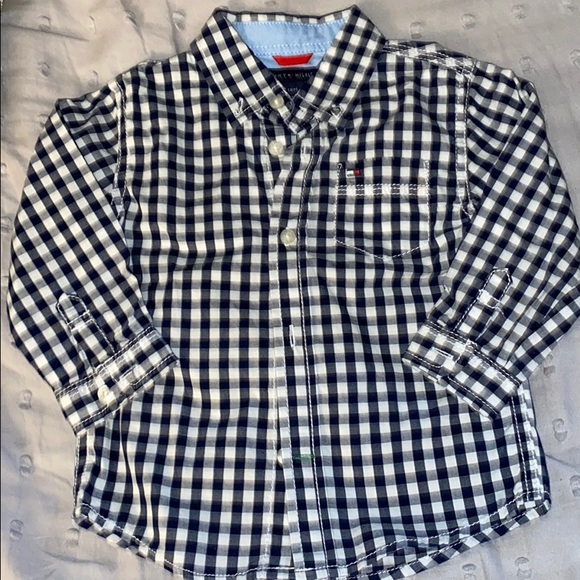 18 month white button down shirt